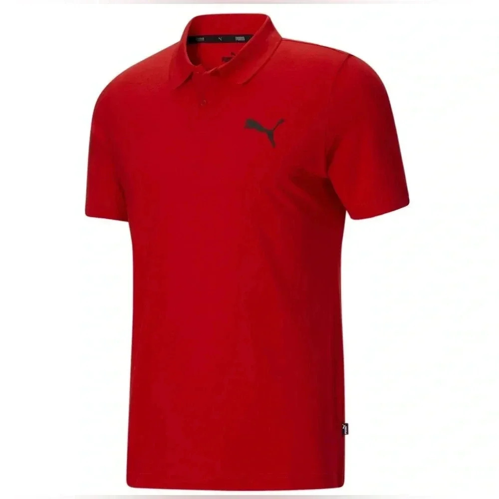 PUMA Men's Essentials Jersey Polo NWT size xxl Regular fir